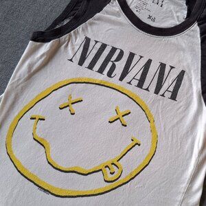 Women's Nirvana Muscle Tank T-Shirt XS